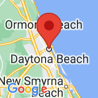 Map of Daytona Beach, FL